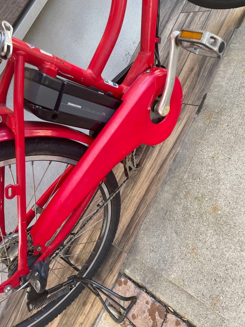 HYDEE B 電動アシスト自転車 レッド26インチ引き取り兵庫県明石市