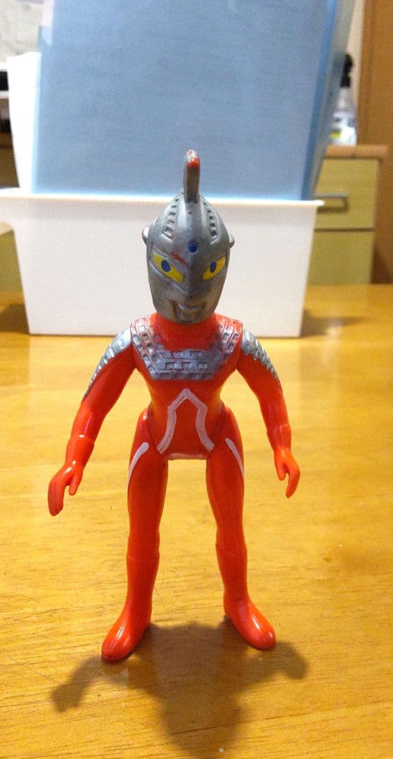 当時物　ウルトラセブン　ソフビ　ブルマァク　約14cm　　昭和