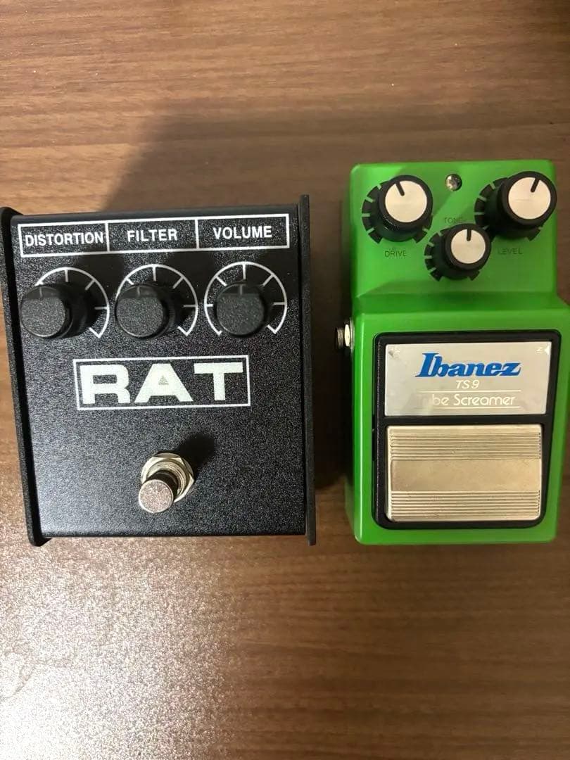 PROCO RAT2、Ibanez TS9 定番エフェクターセット