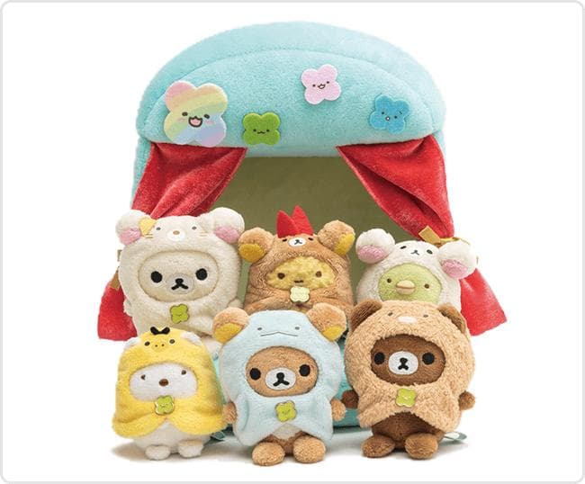 リラックマ＆すみっコぐらし 限定スペシャルぬいぐるみ マスコット