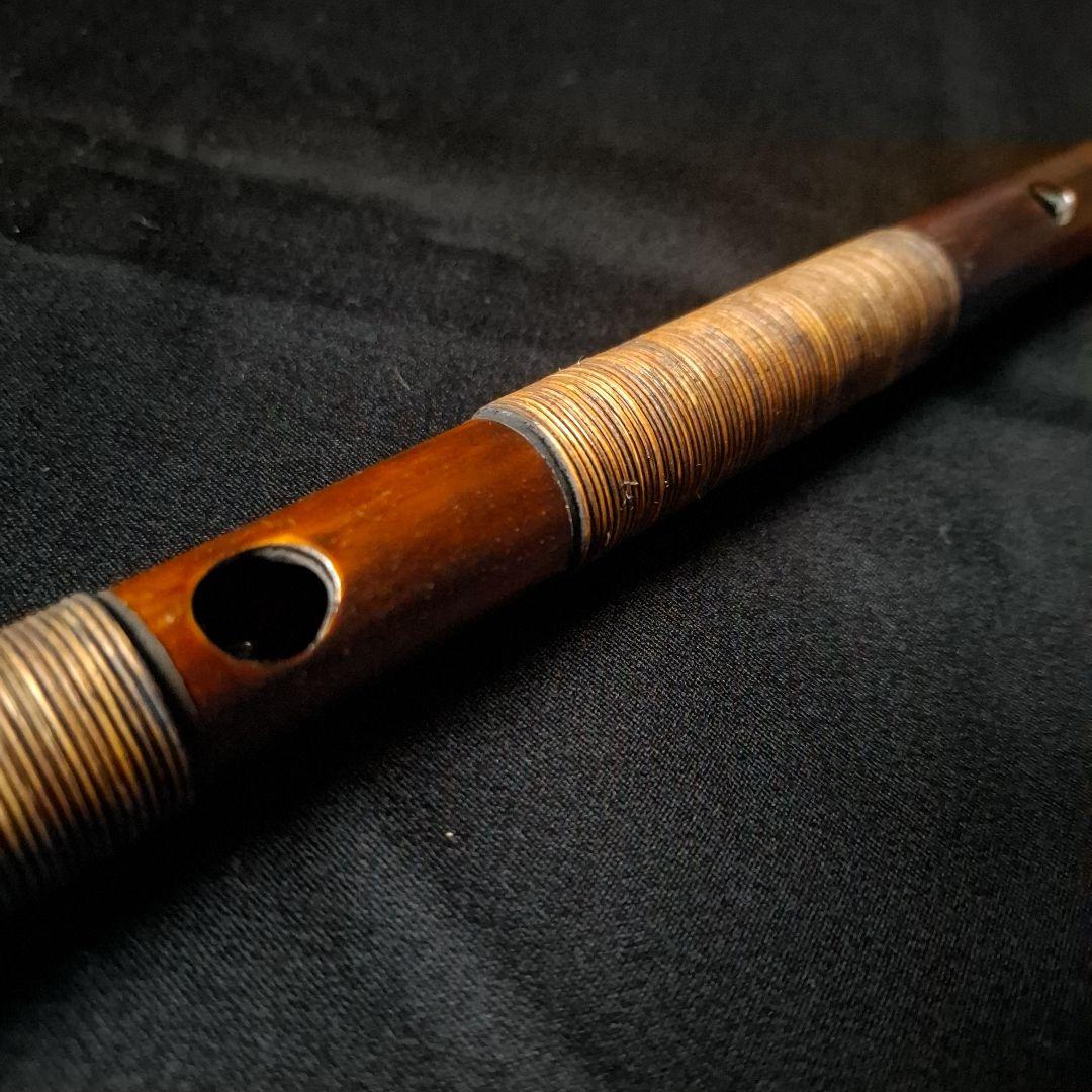 e*s様 篠笛 古典調　7穴　5本調子　天地胴藤巻き　超鐵仕様