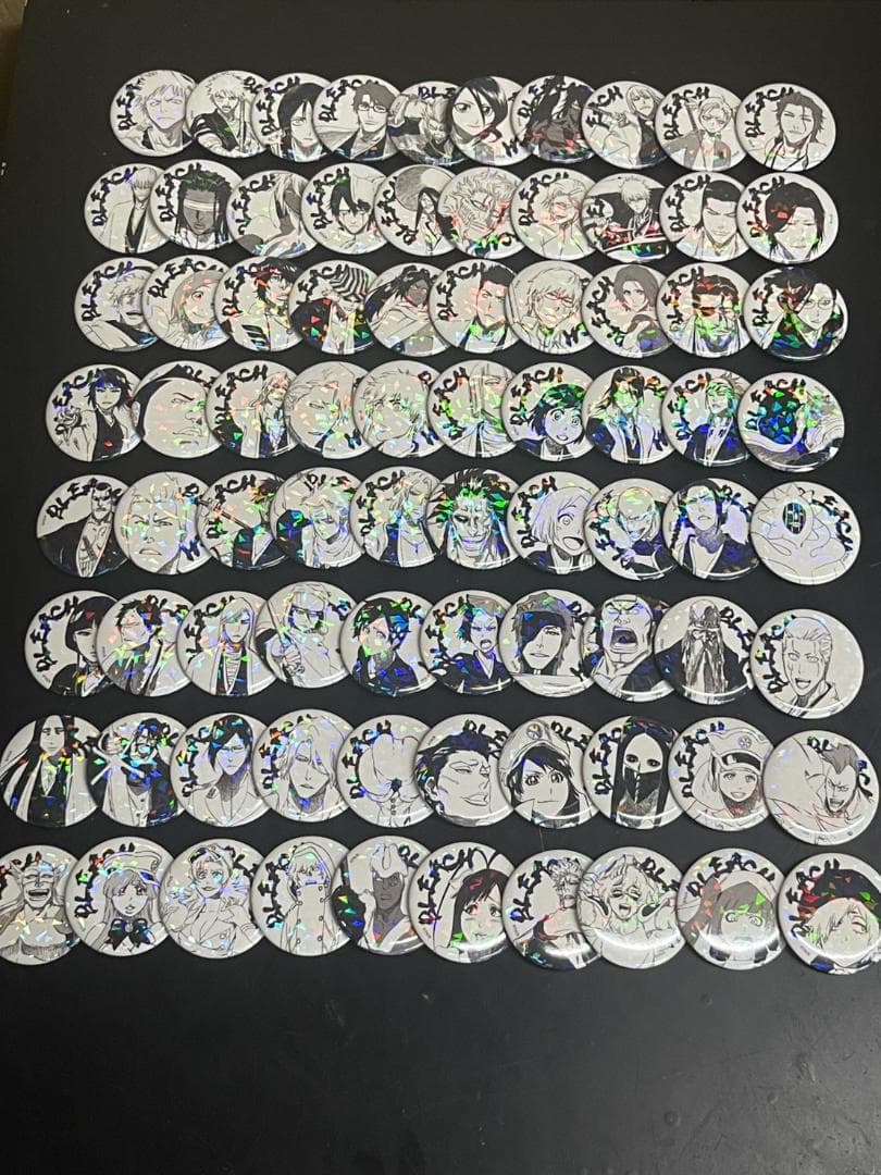 完全受注生産 週刊少年ジャンプ オールスター缶バッジ BLEACH 全種セット