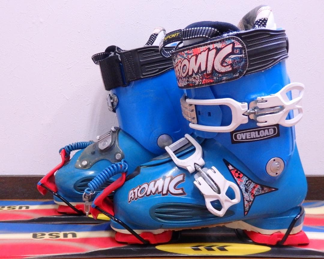 K2,ATOMIC　板約88ｃｍ、ブーツ約25.0～25.5ｃｍ