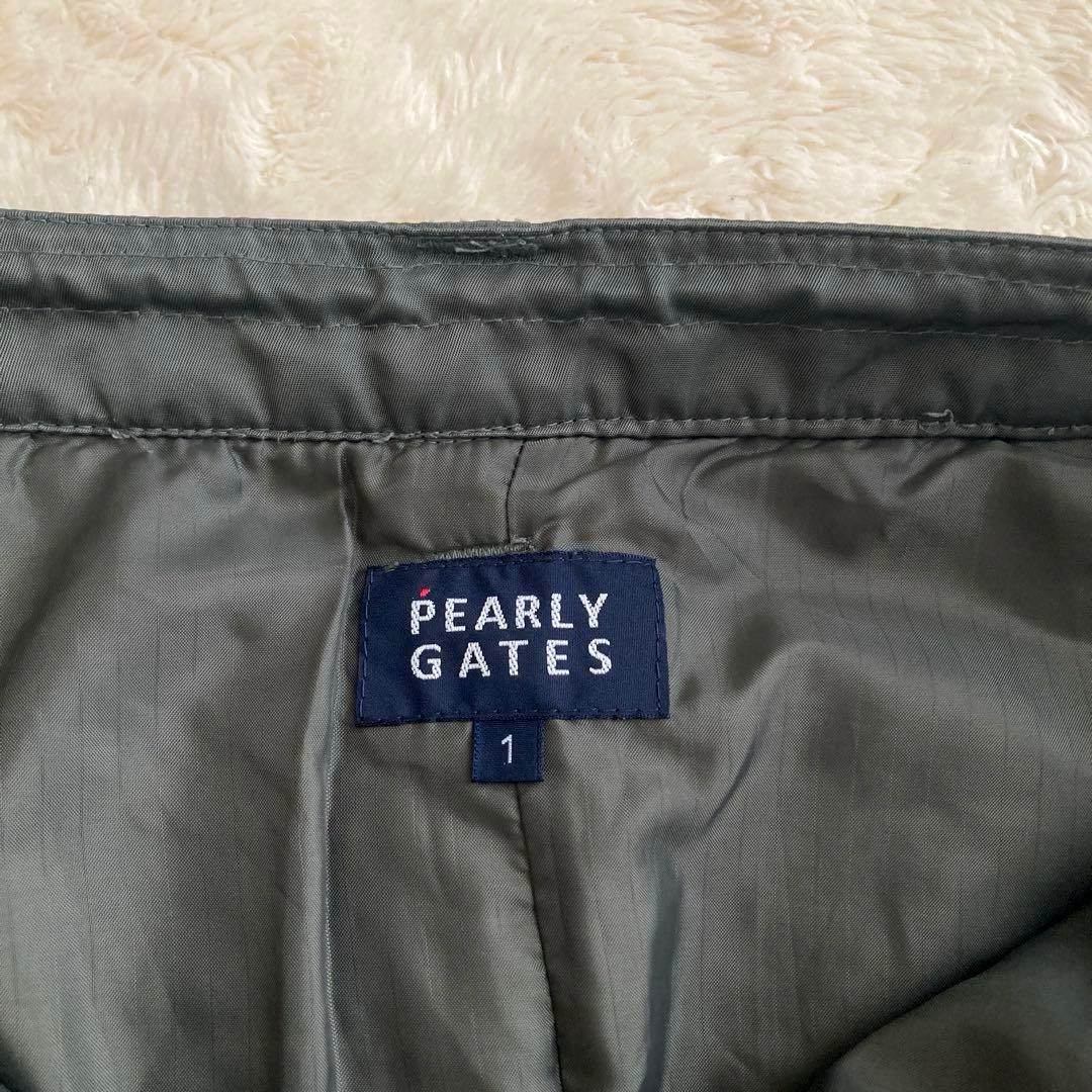 美品！PEARLY GATES ミニスカート 防風防寒　秋冬　中綿