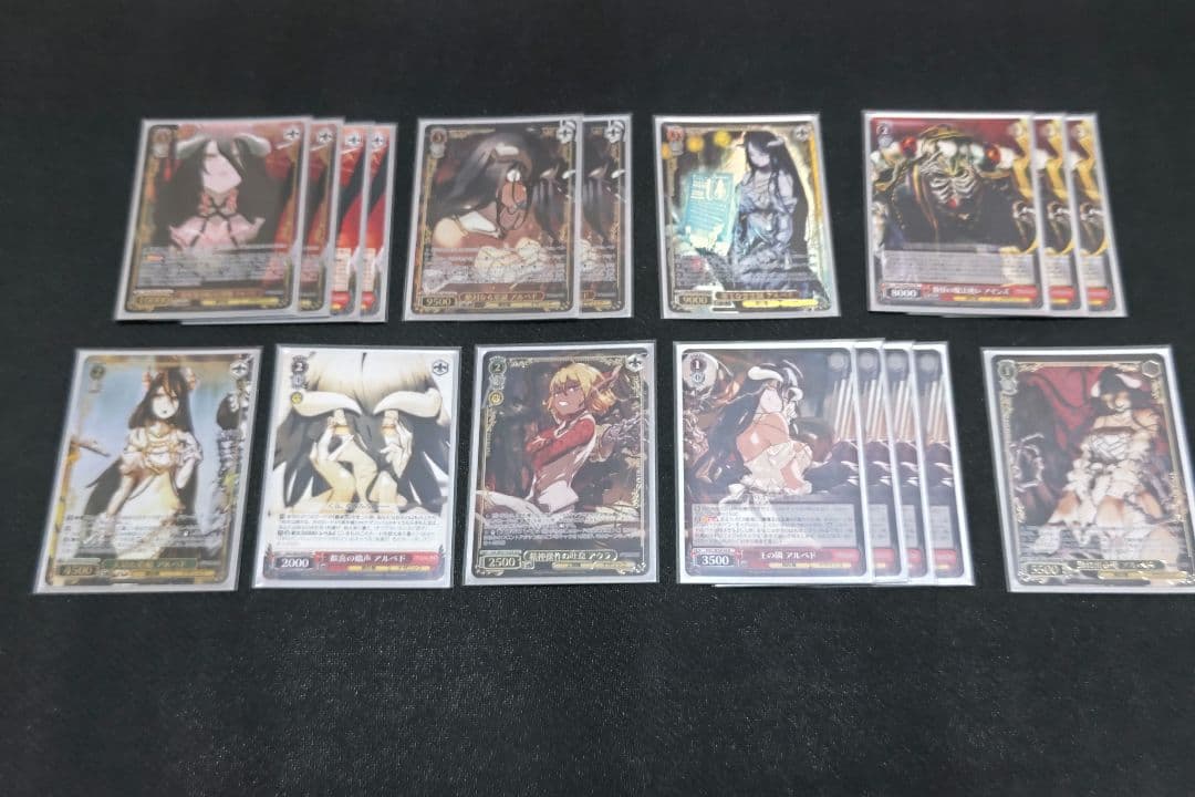 ヴァイスシュヴァルツ アルベド8電源デッキ スリーブ、デッキケース付き