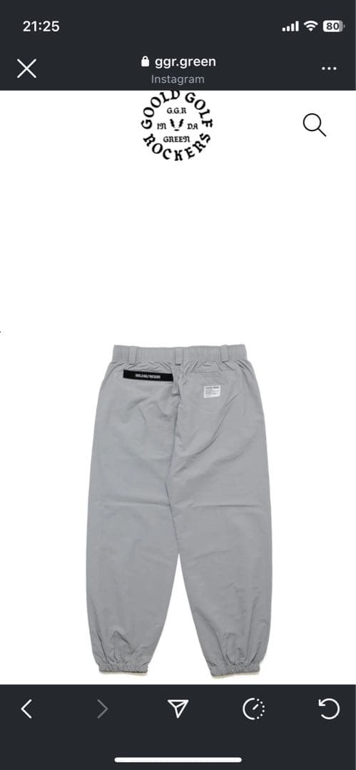 GOOLD GOLF ROCKERS ジャケット・パンツセットアップ