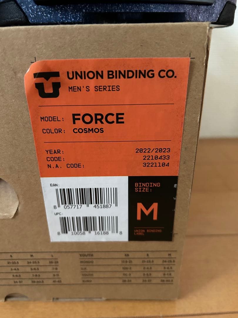 UNION FORCE Cosmos サイズM 22-23