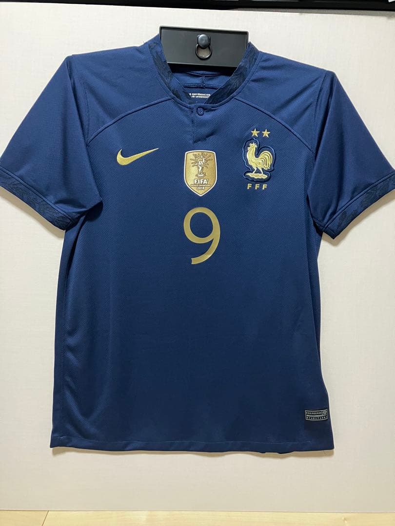 ジルー　フランス代表 Nike ホームユニフォームGIRoud 9
