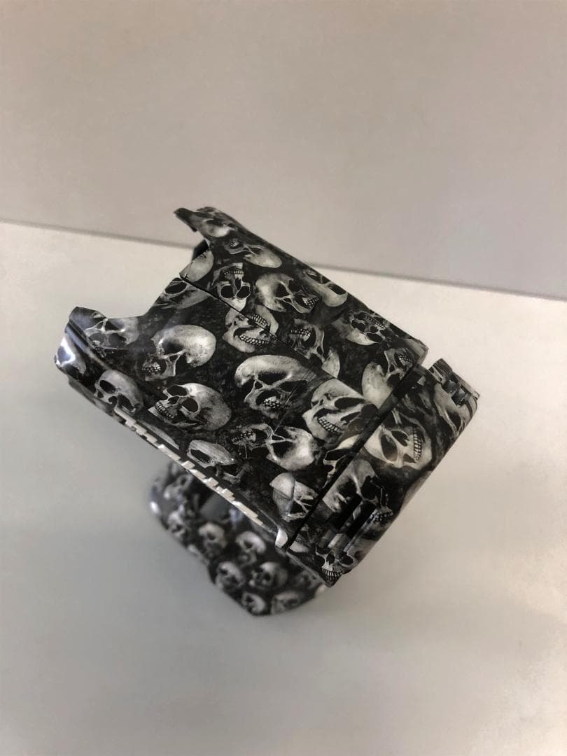 マキタ　インパクトドライバー　TD172　カスタムハウジング外装　ミニスカル柄