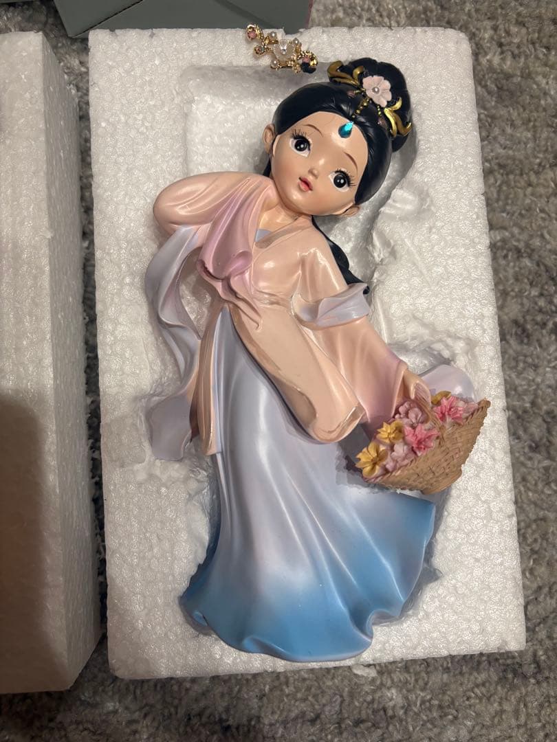 浣花曲 中国風キャラクターフィギュア 2体セット