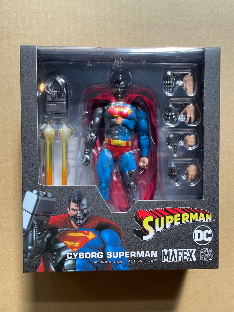 アメコミ MAFEX No.164 CYBORG SUPERMAN RETURN OF c