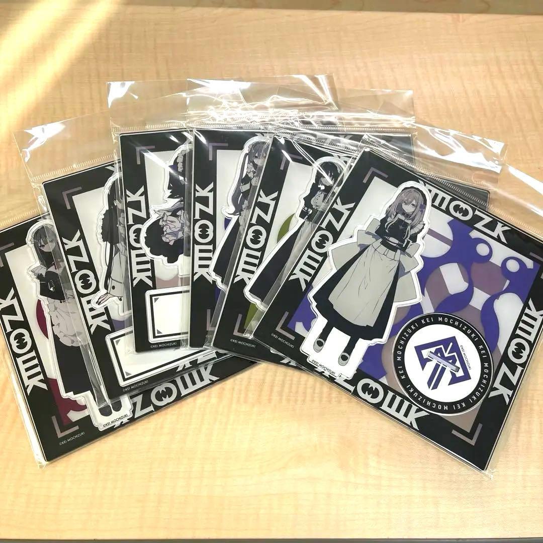 望月けい　なにも知らなかった人へ　アクリスタンド、アクリルパネルデザインA〜F