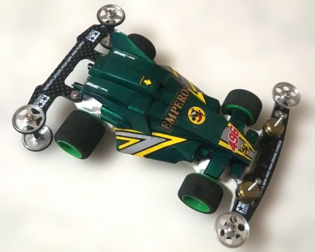 タミヤ⬛️ミニ四駆⬛️プロトエンペラー塗装済み組み立て完成品