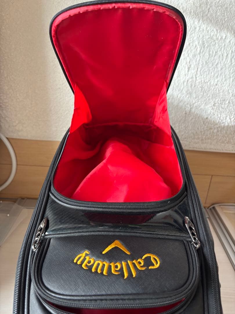 希少 限定ワッペン付き USA カリフォルニア　キャロウェイ キャディバッグ