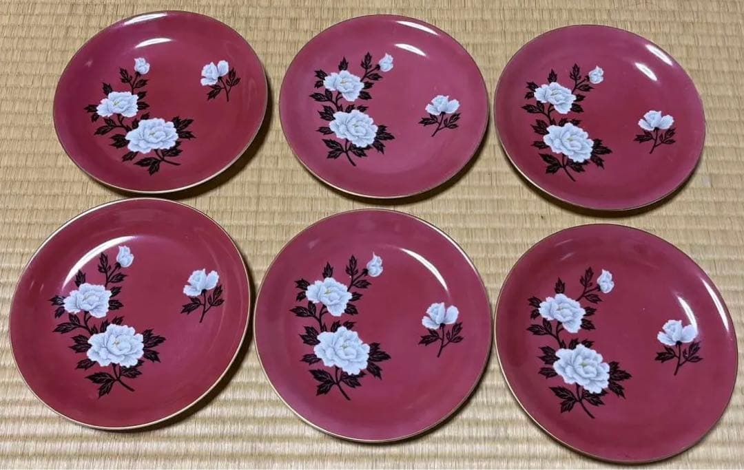 マルキ印　ノリタケ　牡丹　お皿 6枚セット