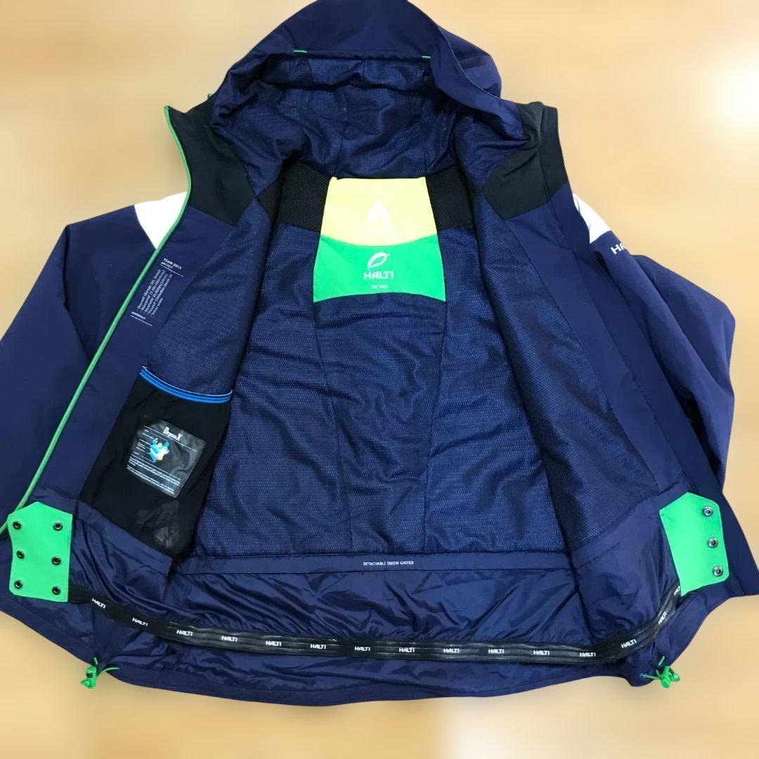 HALTI FINLAND SKITEAM 中綿入りストレッチ上下セットＭサイズ