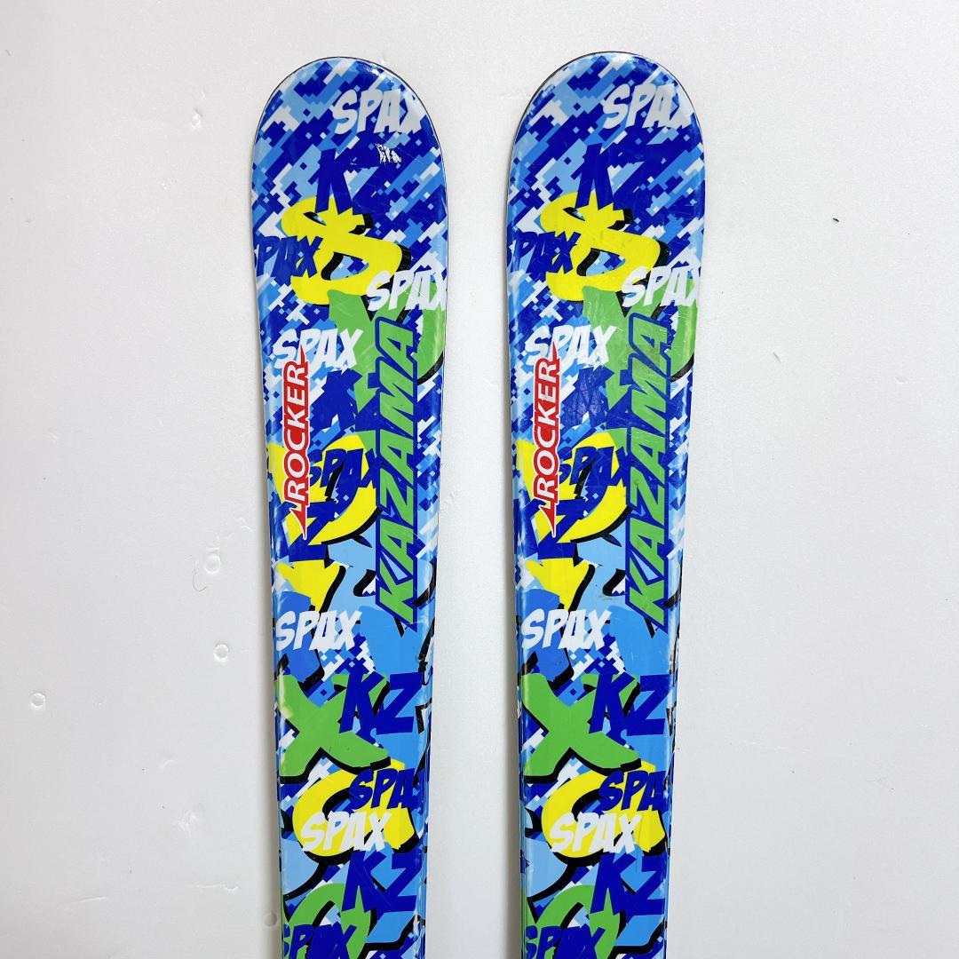 【良品✨送料無料】KAZAMA キッズスキー4点セット 男子 男の子 ブルー