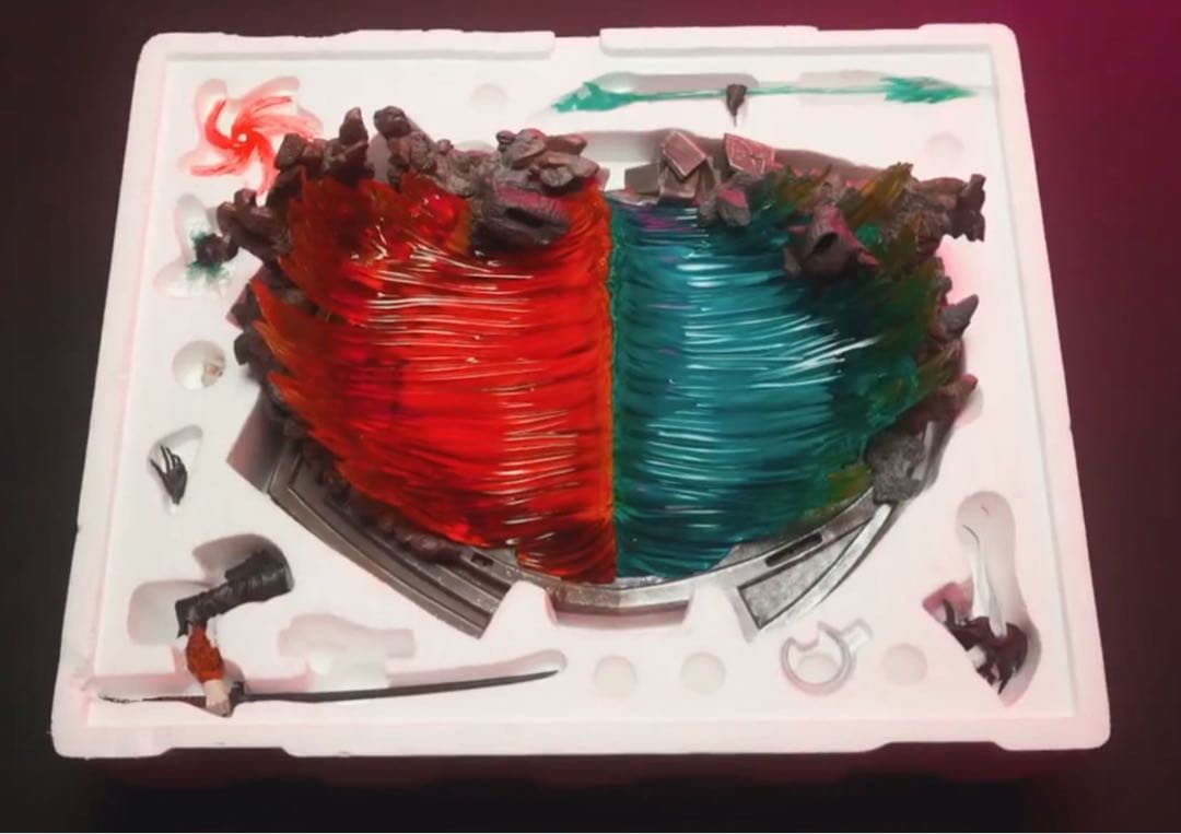 BLEACH  黒崎一護VSウルキオラ ガレージキット ガレキ スタチュー①