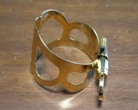 BG 　トラディション リガチャー テナー用 ゴールドプレート L41