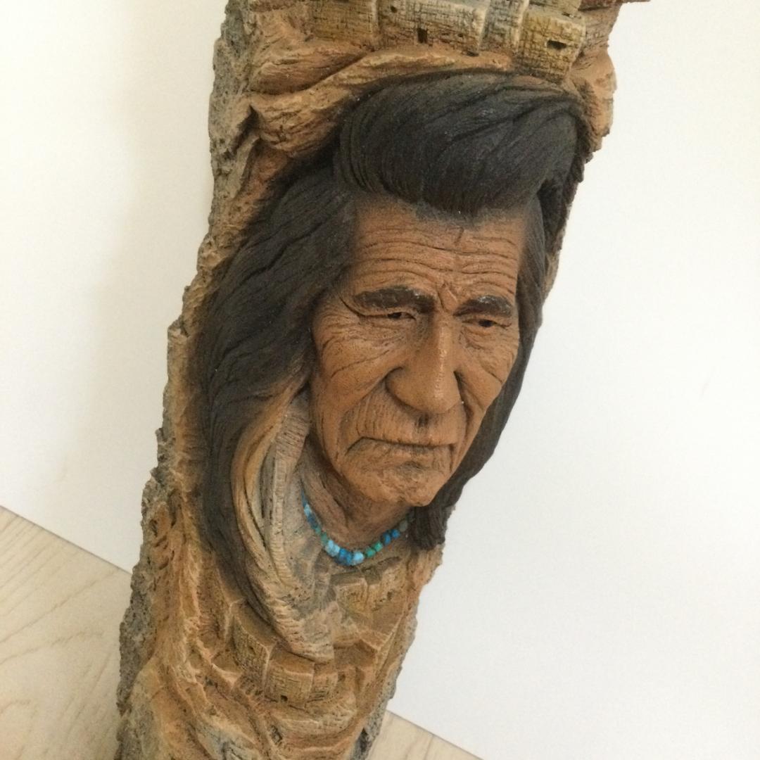 【値下げ 】ネイティブ アメリカン 壁掛けオブジェ USA ★ヴィンテージ