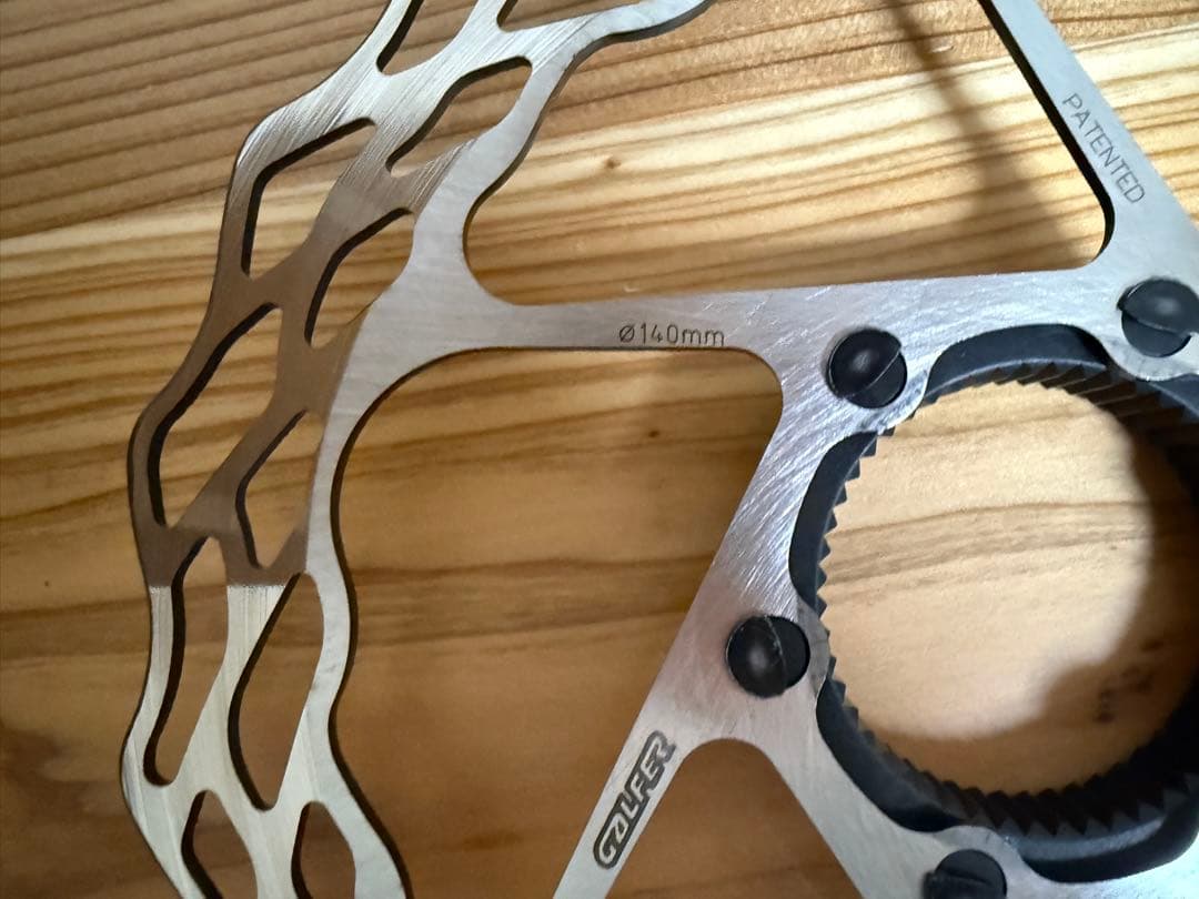 GALFER ディスクブレーキローター 160mm 140mm センターロック