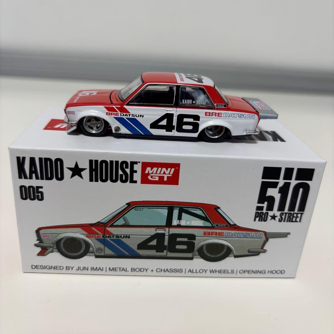 MiniGT KAIDO HOUSE Datsun 510 ミニカー 4台セット