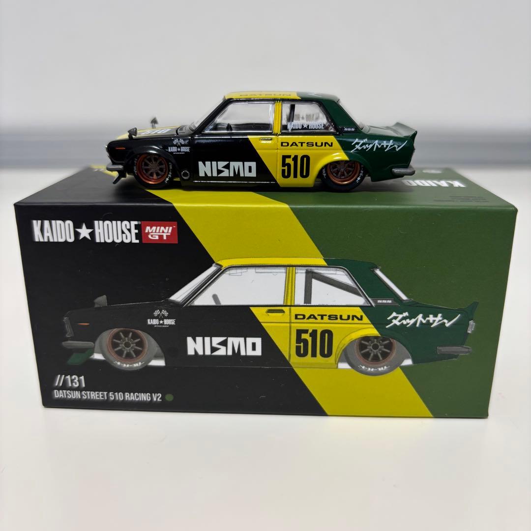 MiniGT KAIDO HOUSE Datsun 510 ミニカー 4台セット