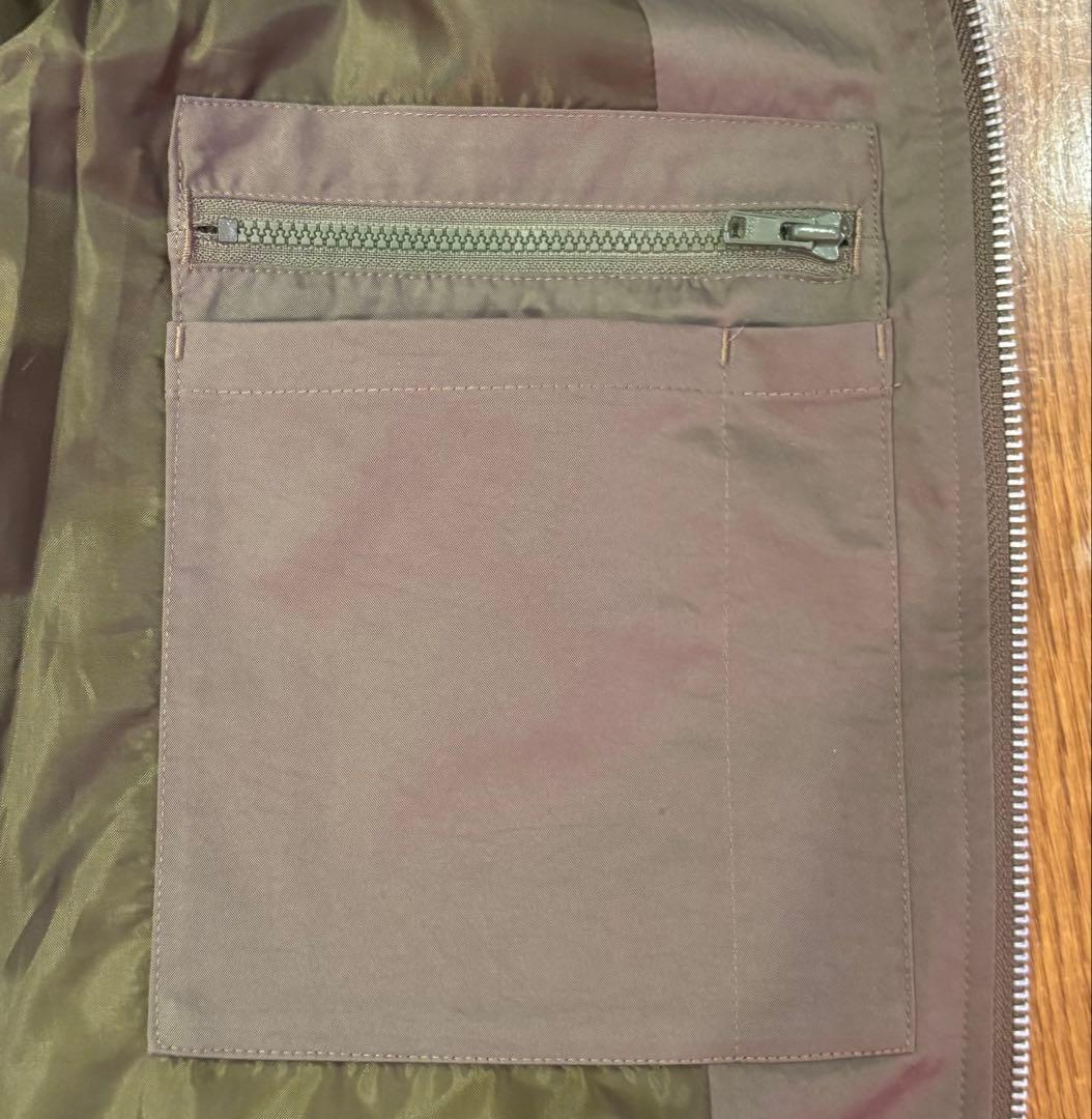 トラビスマシュー　MA-1型 ボマージャケット Lサイズ カーキ