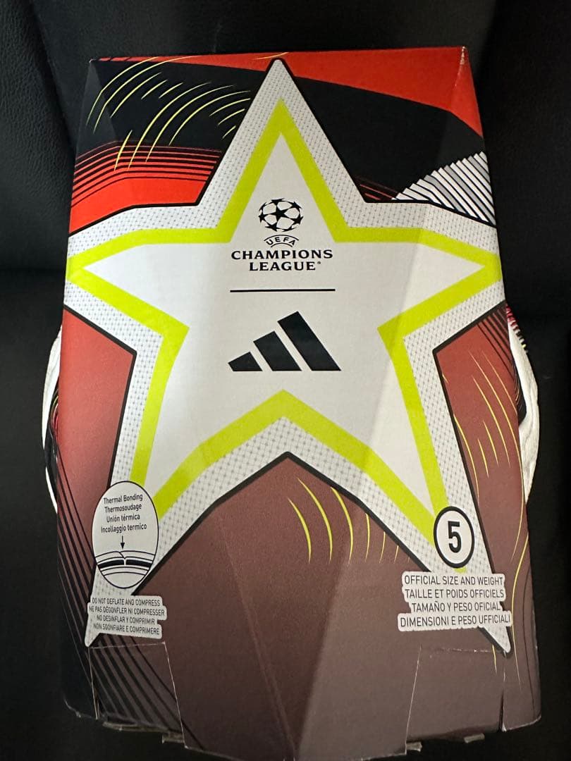 【国内正規店購入】フィナーレチャンピオンズリーグ公式試合球　プロ新品未使用