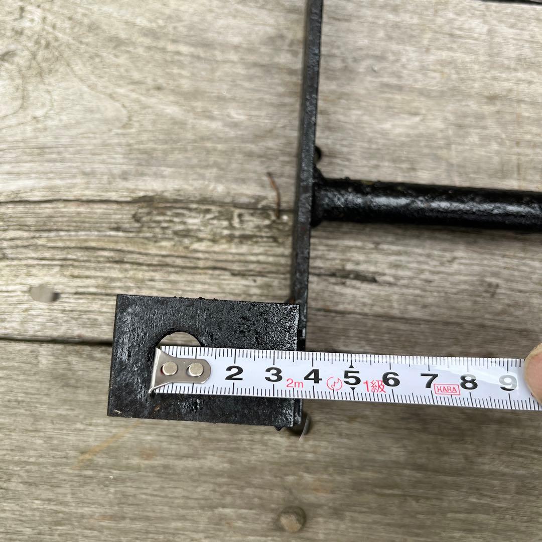 ヴィンテージ重厚なアイアン格子