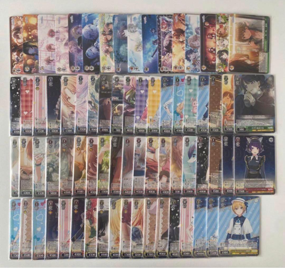 ヴァイスシュヴァルツ シャニマス RR以下 ほぼ4コンセット