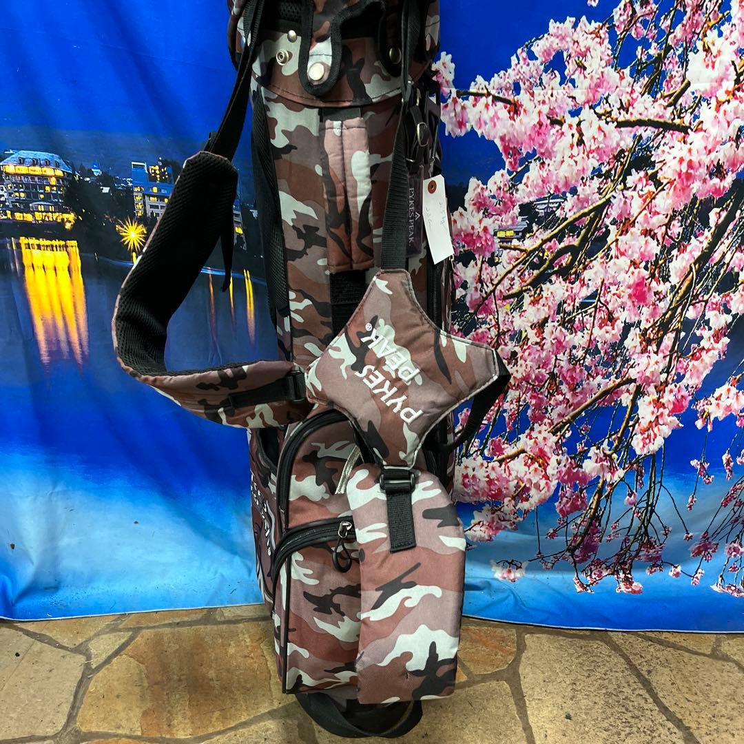 寶BMー823 PYKES PEAKスタンドキャディバッグ 2.5kg23cm