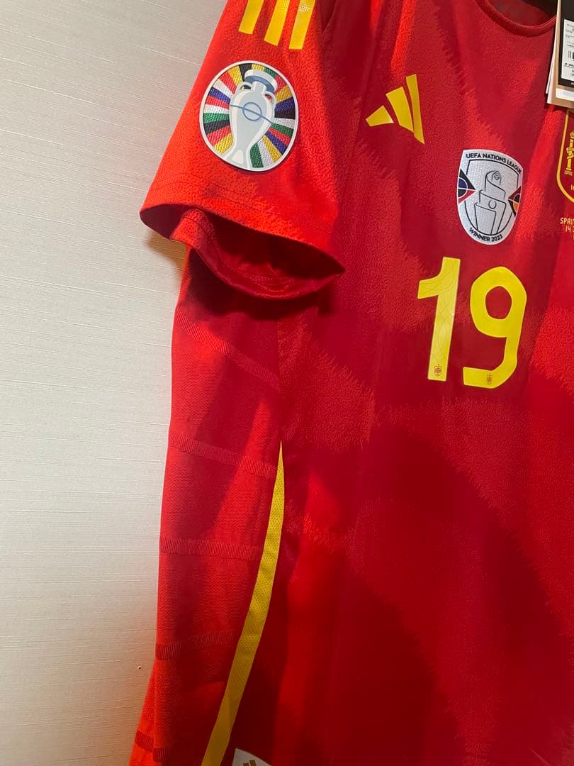 ユーロ決勝 オーセンティックユニフォーム ヤマル 2024 スペイン代表 24