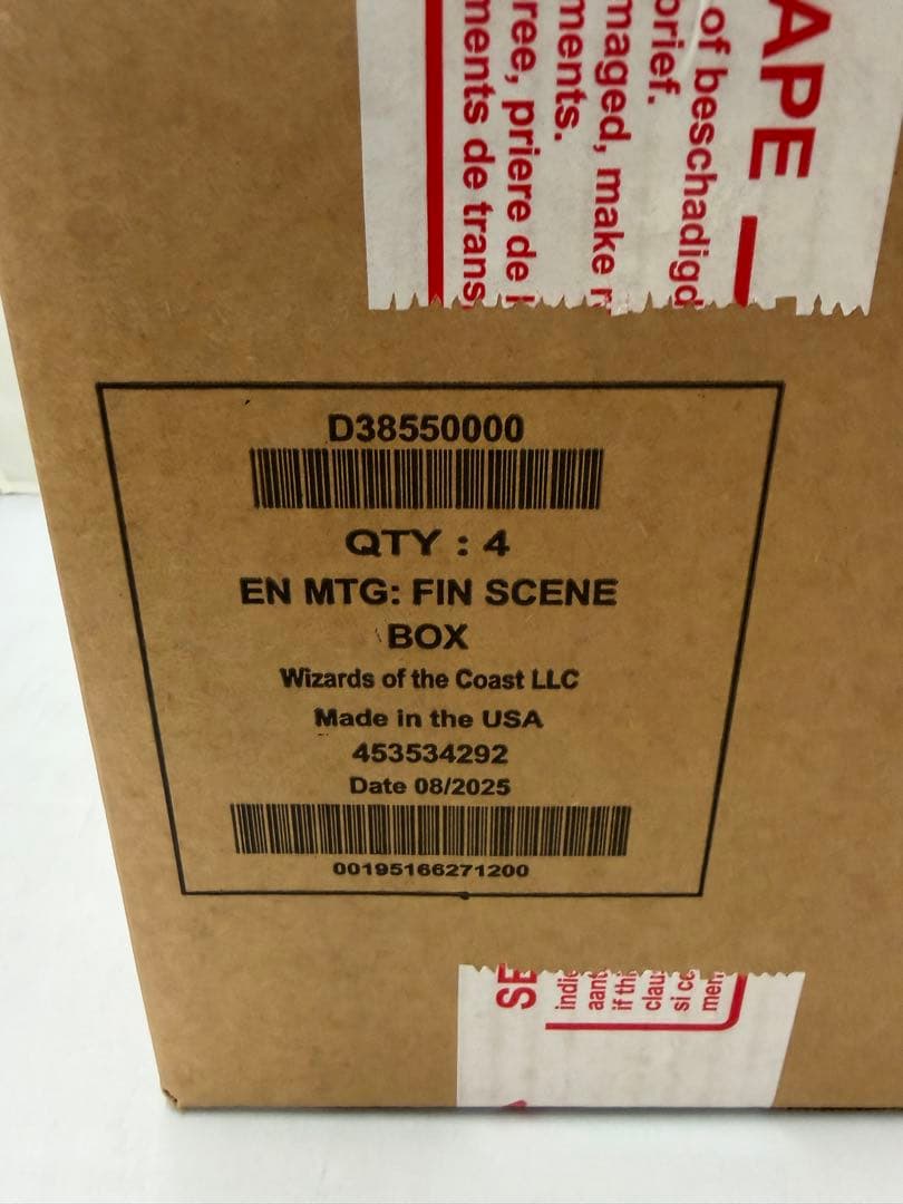 キ*ク様 MTG FF シーンボックス 英語版 4種セット Final Fant
