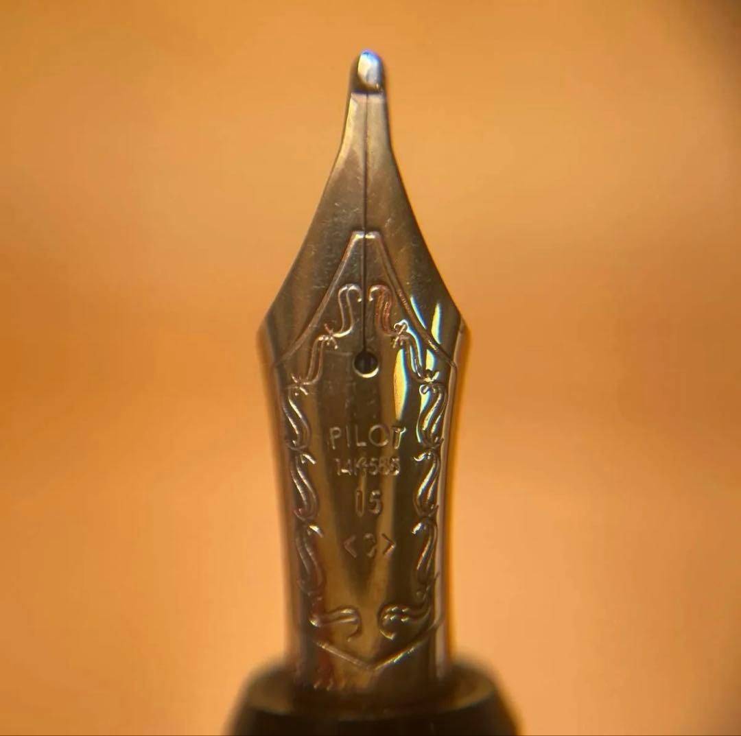 パイロット　カスタム823 コース　透明　森山研ぎ　万年筆 PILOT C 極太