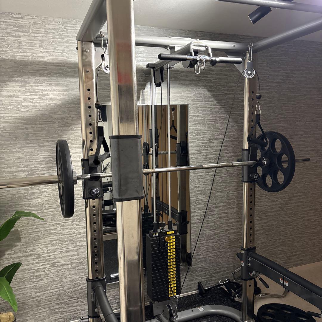 【もっくん】タフスタッフ　パワーラック　ラットプル　セット　旧型