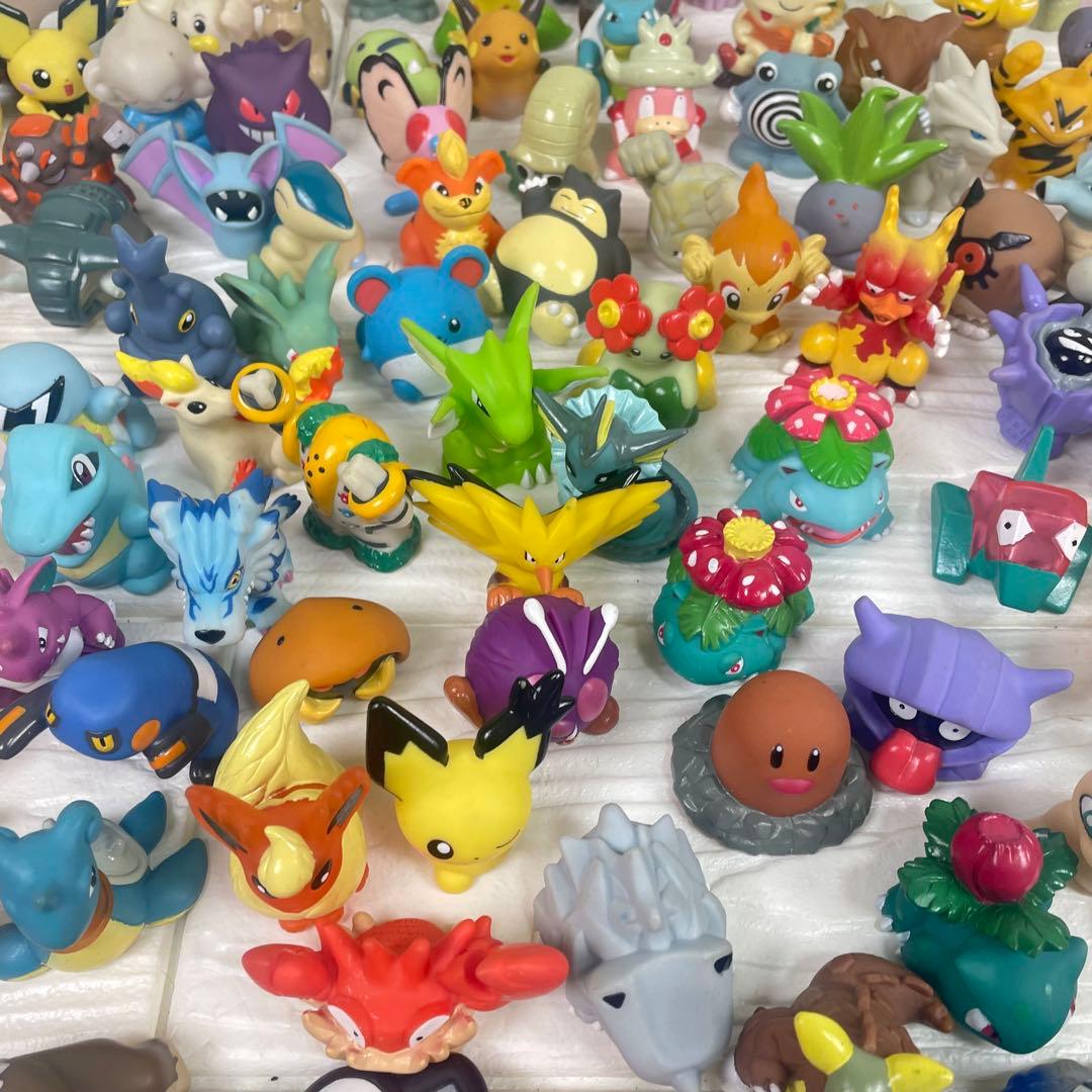 ポケットモンスター　ポケモン　フィギュア 指人形　150個まとめ売り クリア付き