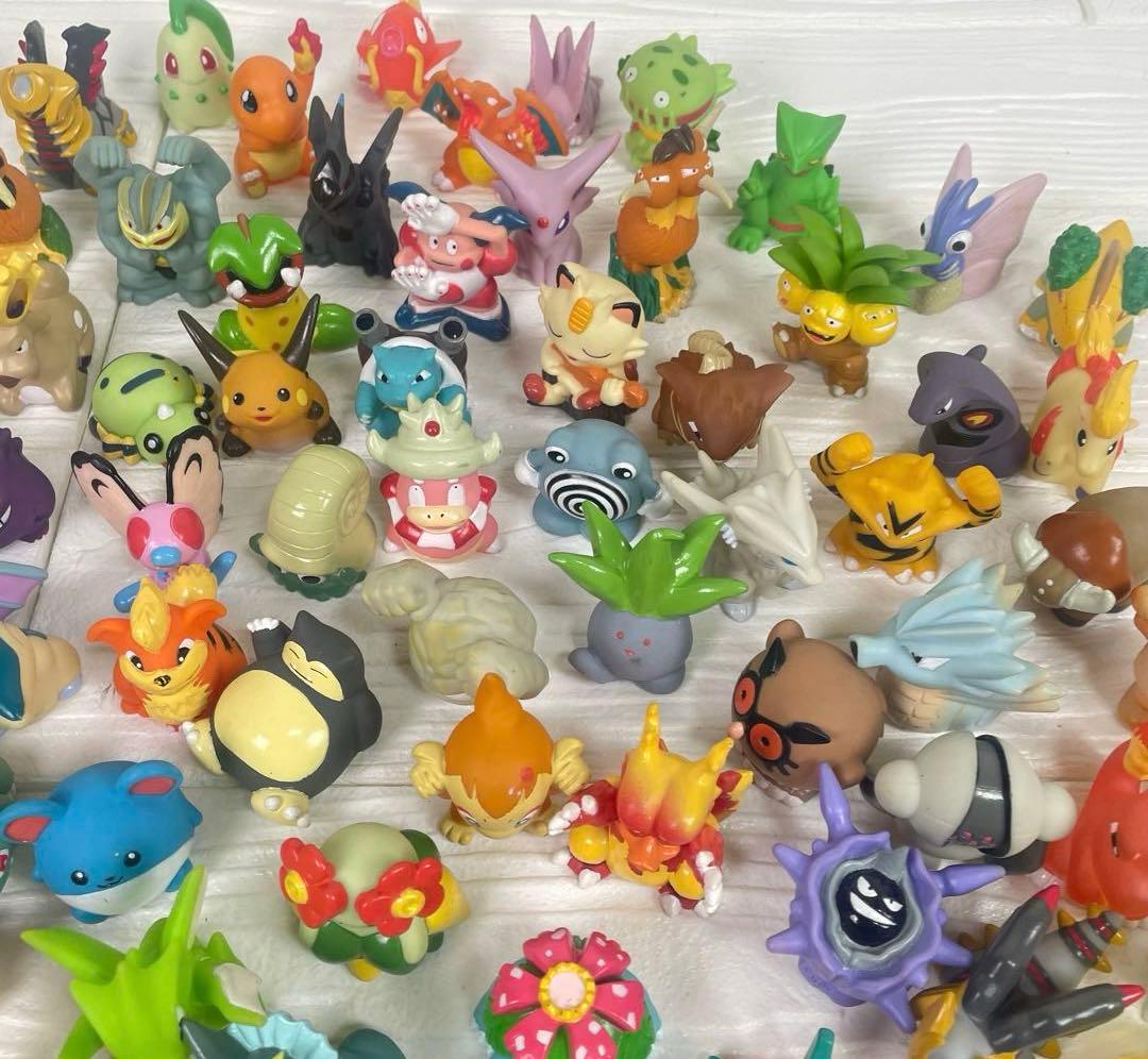 ポケットモンスター　ポケモン　フィギュア 指人形　150個まとめ売り クリア付き