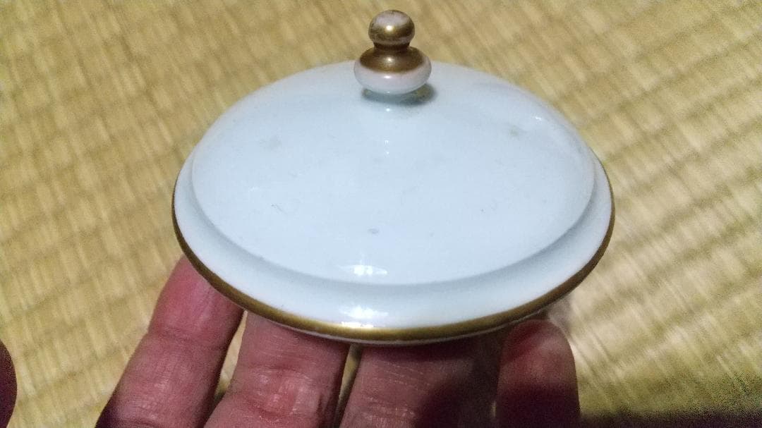 時代　白磁　ティー・ポット　急須　茶器　無傷