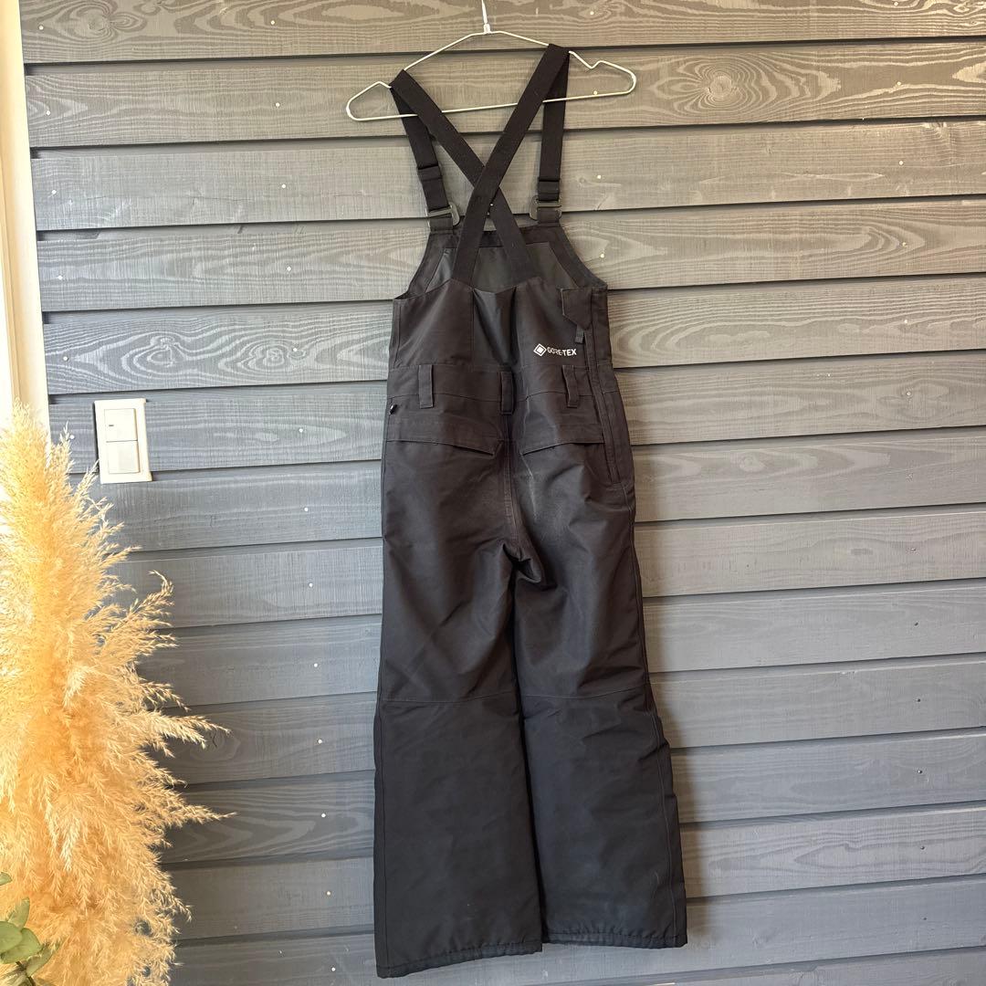 キッズGoretex 130〜140 BURTON ブラック ビブパンツ