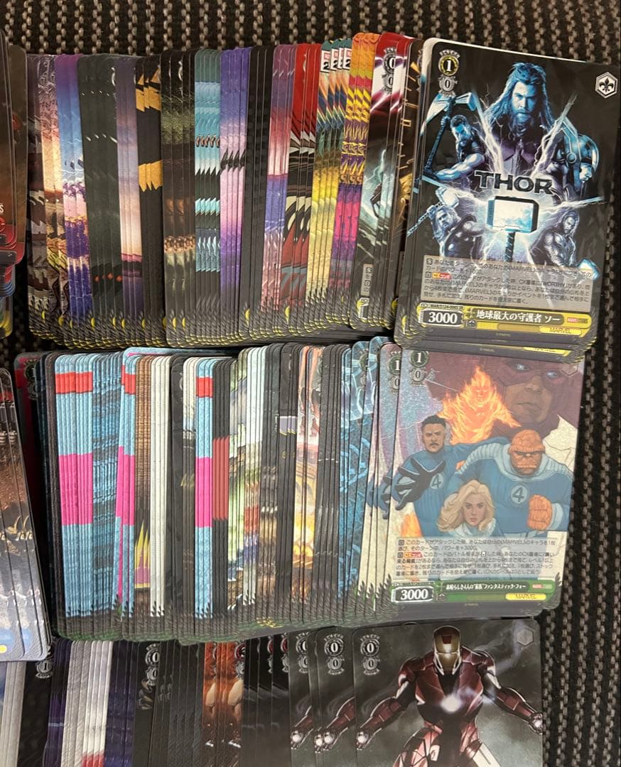 ヴァイスシュヴァルツmarvel vol.3 SR、RRR以下4コン　全100種