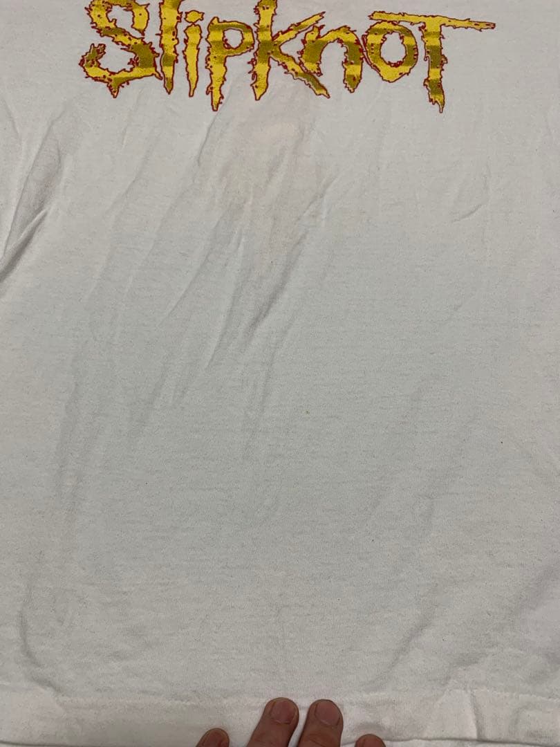 Slipknot ロゴ Tシャツ ホワイト