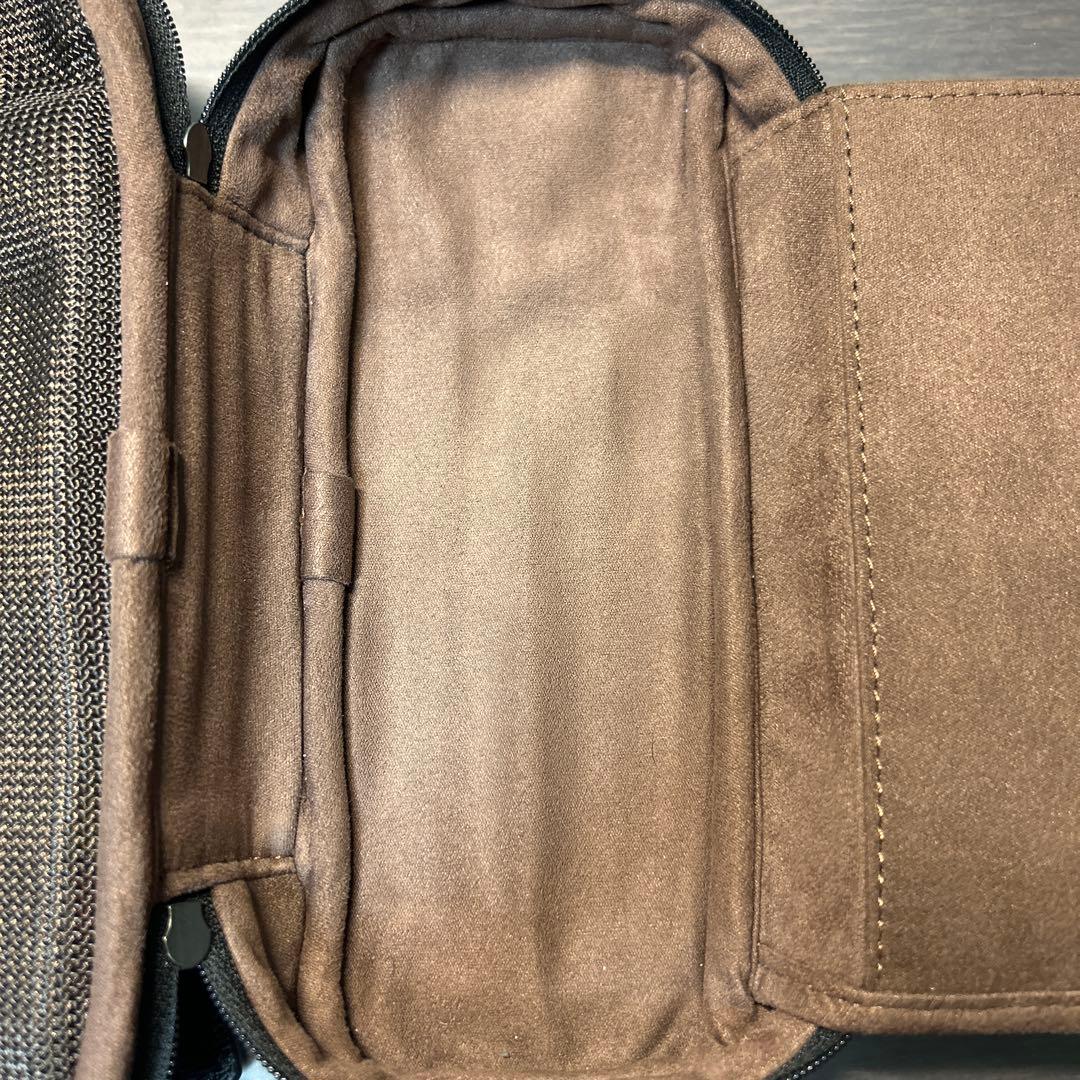 SEASAR オクトフォールド ペンケース エンボスレザー