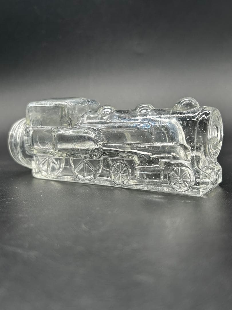 汽車型　金平糖瓶　レトロ瓶　ガラス