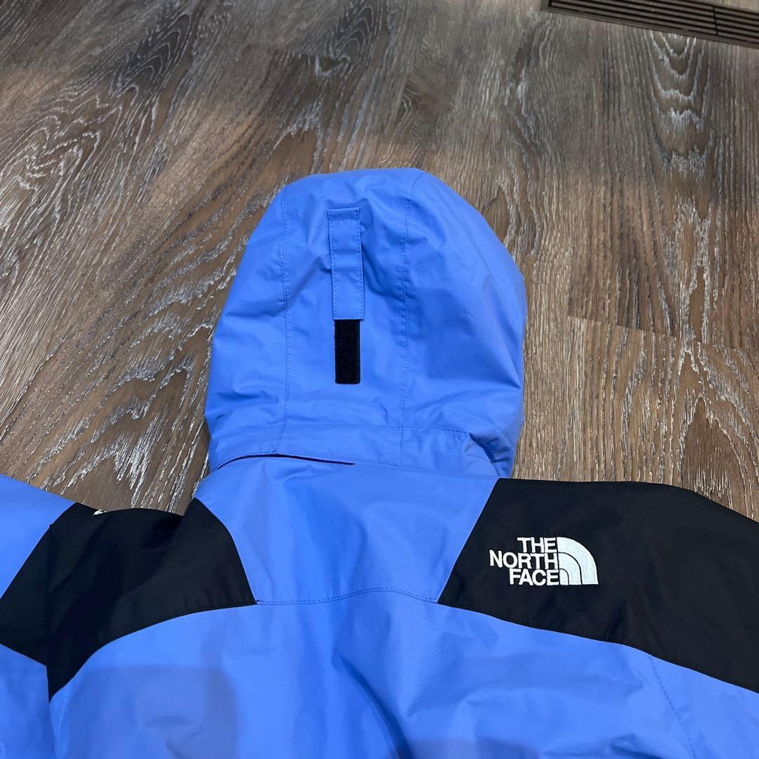 美品　ノースフェイス　スノーウェア 110ブルー 男の子　つなぎ　ワンピース