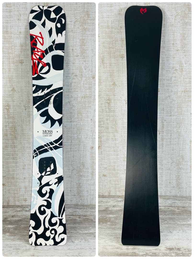 MOSSモス RAYS CARVE1595 スノーボード 【159】ケース付
