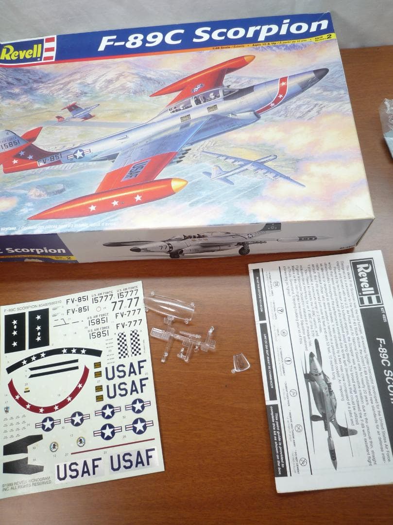 プラモデル 3点セット F-89C SB-17 P2V