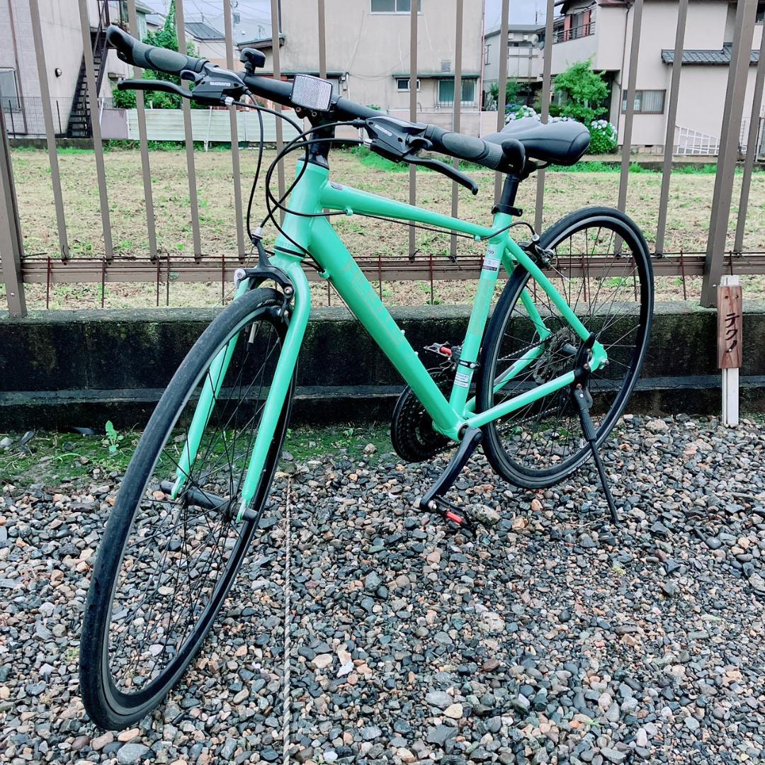 埼玉県上尾市引取り】クロスバイク　あさひ　SR700S　ROOTS　L21