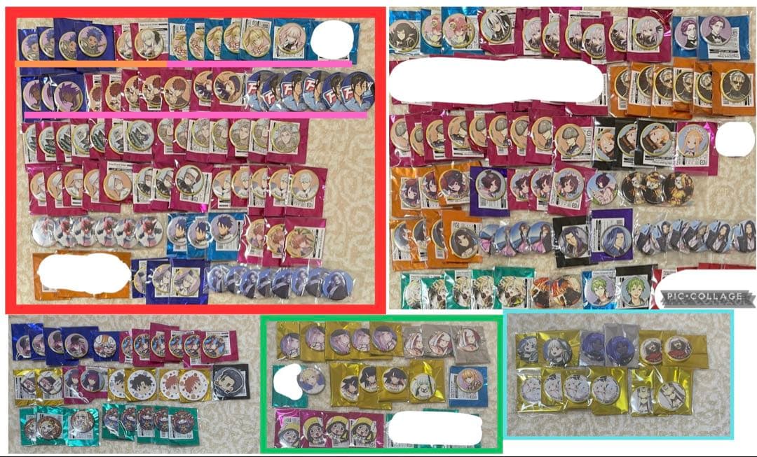 【バラ売り100円〜】 Fate FGO fes 霊基召喚缶バッジ など