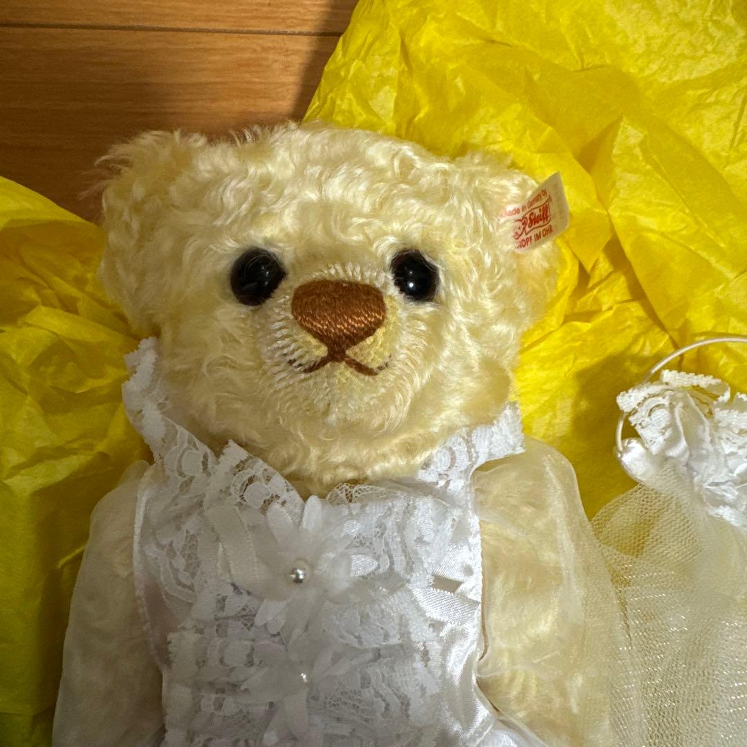 ぬいぐるみ タキシードとドレスのペア